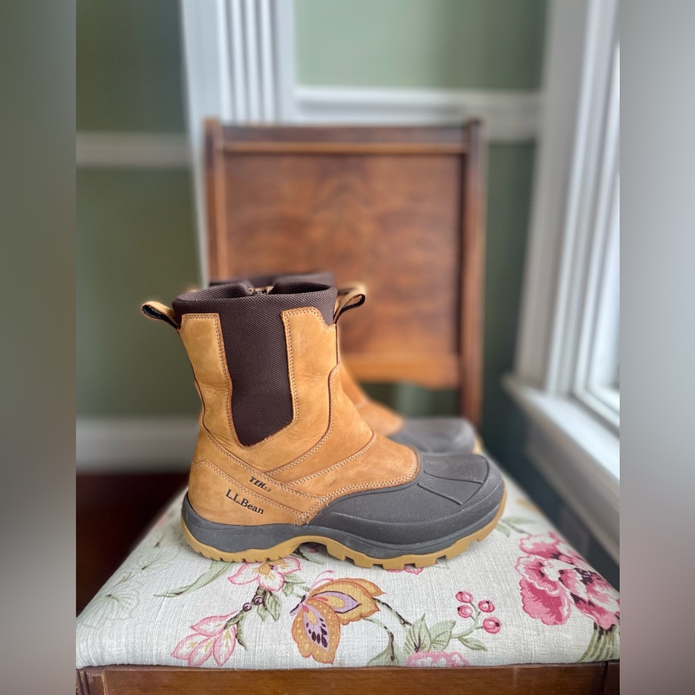 Men’s L.L. Bean Storm Chaser Tek 2.5 Insulated All-weather Chelsea Boots Sz 10.5